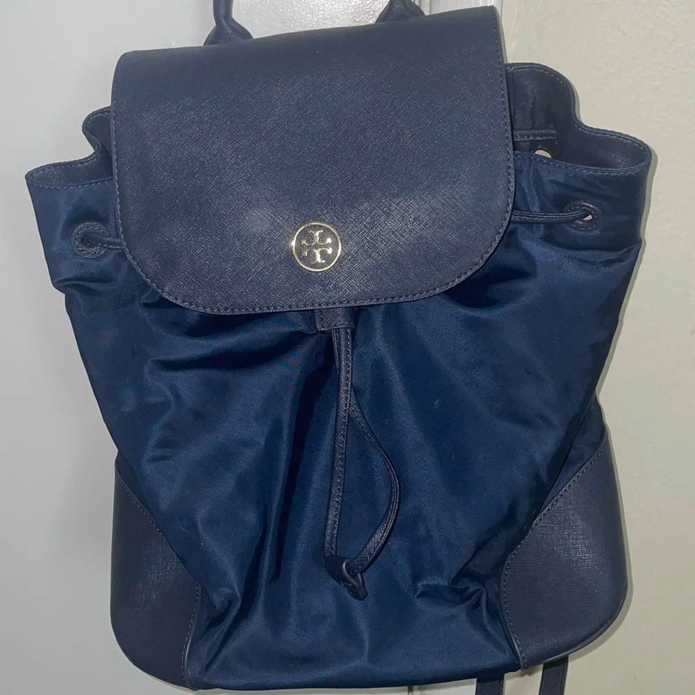 Tory Burch vinyl backpack
